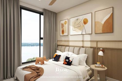 Postel nebo postele na pokoji v ubytování 22 Macalisterz Premium Suites Penang by Byon