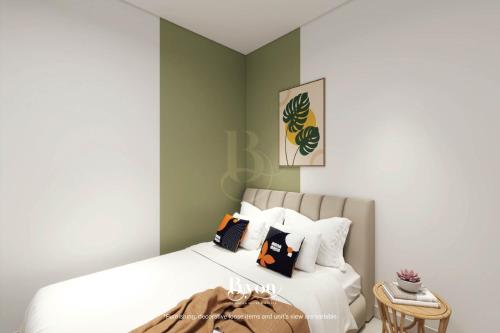 Postel nebo postele na pokoji v ubytování 22 Macalisterz Premium Suites Penang by Byon