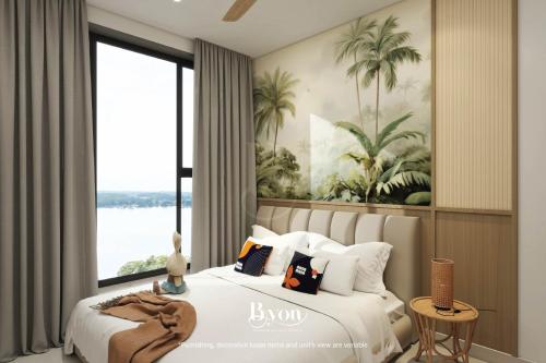 Postel nebo postele na pokoji v ubytování 22 Macalisterz Premium Suites Penang by Byon