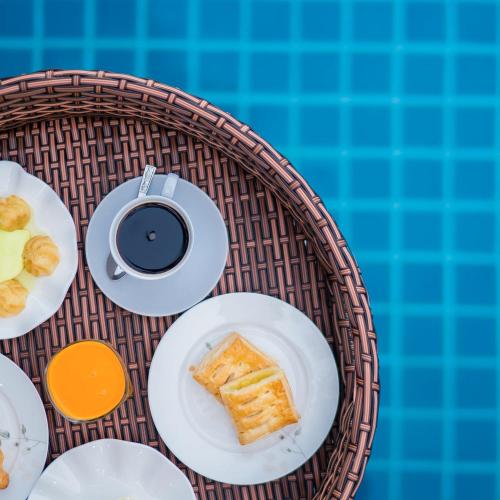 Makanan di atau berdekatan vila ini