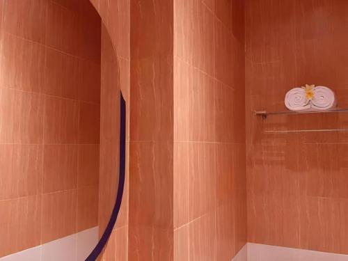 Koupelna v ubytování Hotel Pantes Semarang