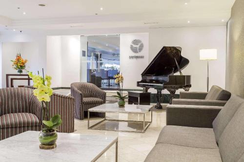Posezení v ubytování Radisson Bogota Metrotel