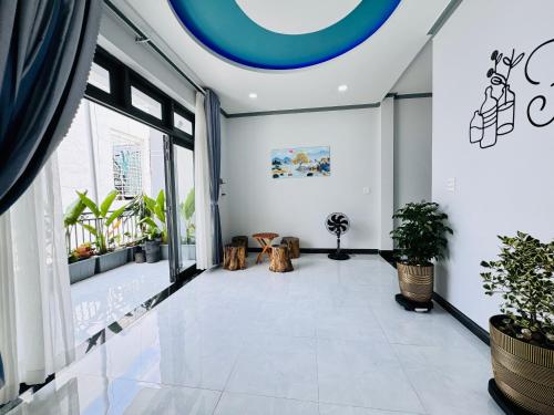 Postel nebo postele na pokoji v ubytování Homestay Xóm Biển Garden