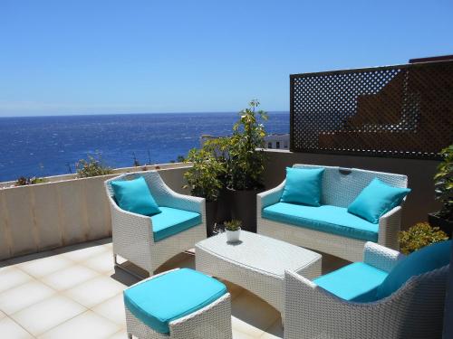 Terrasse ou espace extérieur de l'établissement Sea Apartment