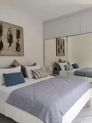 Ένα ή περισσότερα κρεβάτια σε δωμάτιο στο Aroha Villa