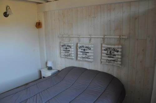 Postel nebo postele na pokoji v ubytování Location Gîte Les Iris