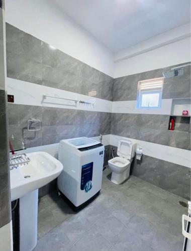 Vannituba majutusasutuses White Villa