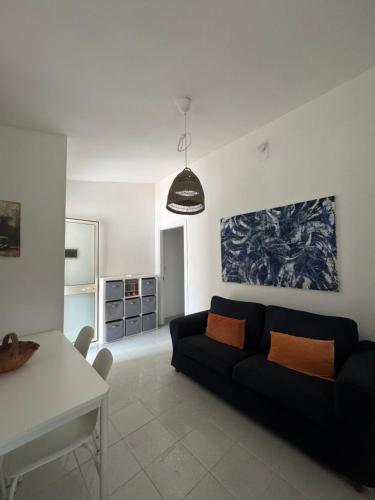 Ruang duduk di White Rock House