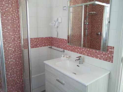 Bilik mandi di Palazzo dei Sogni Rooms Suite
