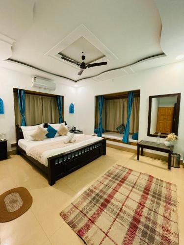 Postel nebo postele na pokoji v ubytování Hachi Hostel Jaisalmer