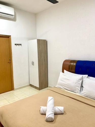 Ένα ή περισσότερα κρεβάτια σε δωμάτιο στο BB Durio Chalet