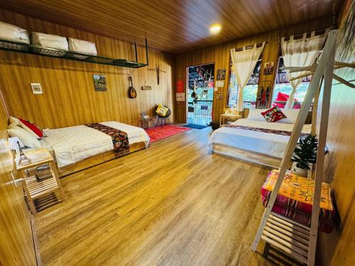 Ένα ή περισσότερα κρεβάτια σε δωμάτιο στο Cozy Haven