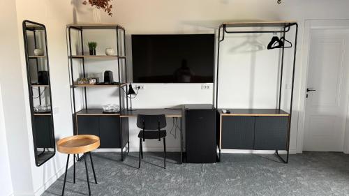 Dapur atau dapur kecil di Cozy Studios Barlad