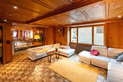 Posezení v ubytování Swiss Alps Coliving Community Stay for Remote Workers
