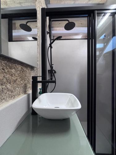 Et badeværelse på Casa Chavida