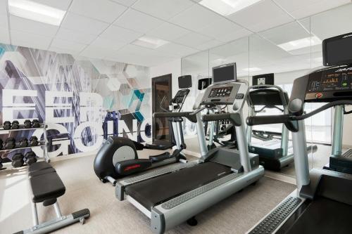Γυμναστήριο ή/και όργανα γυμναστικής στο SpringHill Suites by Marriott Wheeling Triadelphia Area