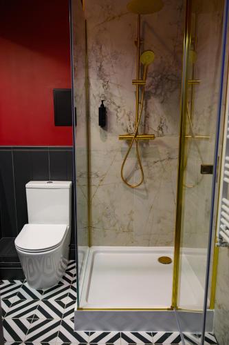Ένα μπάνιο στο Orient Express Apartamenty