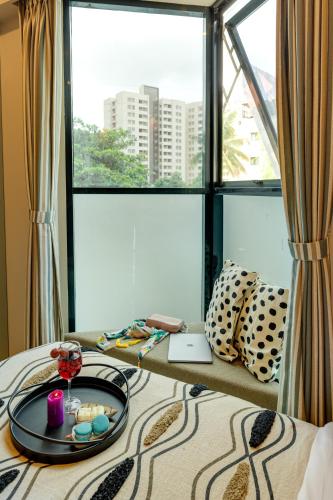 Posezení v ubytování Boutique Stay By One Tree Stays Pune Kharadi