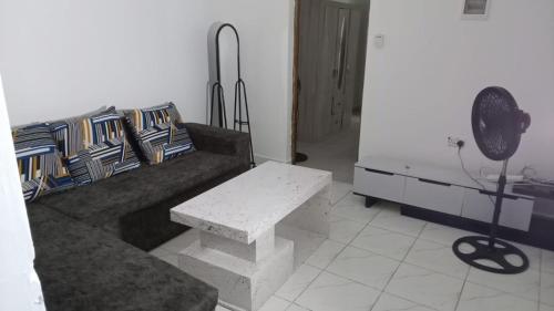 Et opholdsområde på Palm breeze villa