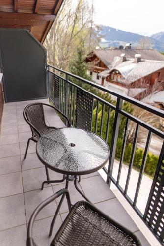 Balkón nebo terasa v ubytování Ramsau Appartements Pickl