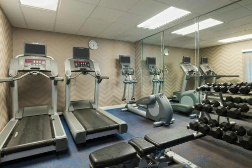 Fitness centrum a/nebo fitness zařízení v ubytování Residence Inn Savannah Midtown