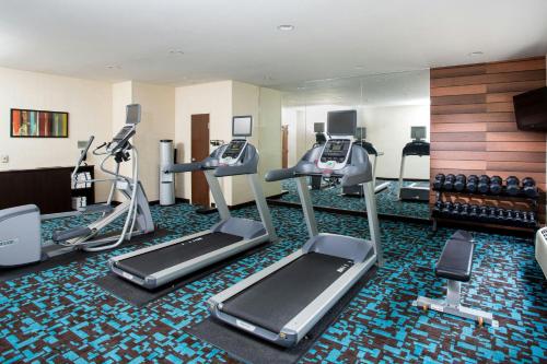 Palestra o centro fitness di Fairfield Inn & Suites by Marriott Quincy