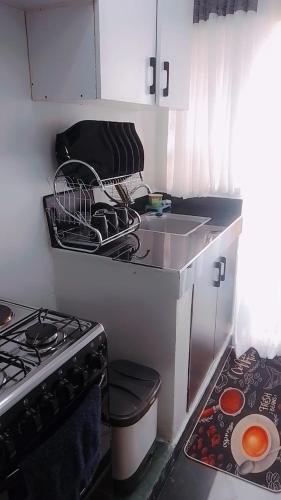 Dapur atau dapur kecil di Shakir Bnb's