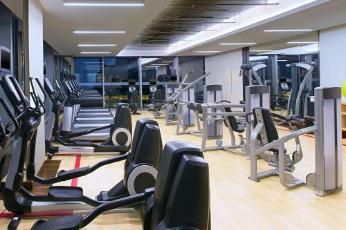 Γυμναστήριο ή/και όργανα γυμναστικής στο Sheraton Qingdao Licang Hotel