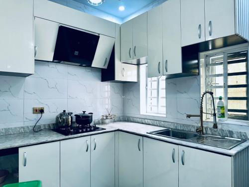 Η κουζίνα ή μικρή κουζίνα στο House 49 Apartments