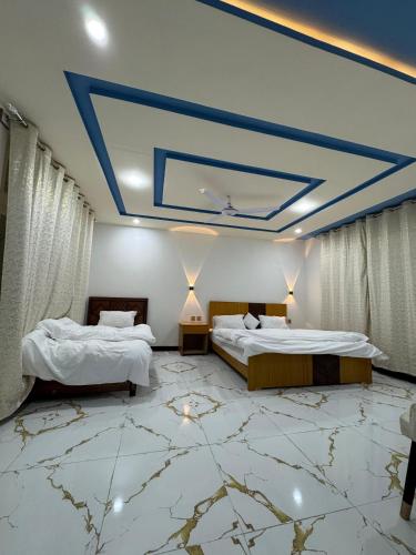 Katil atau katil-katil dalam bilik di GreenLand Resort
