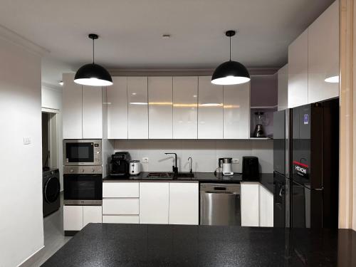 Dapur atau dapur kecil di Addis Home & Comfort