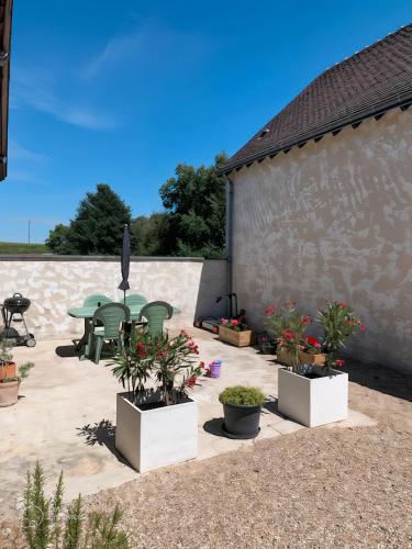 Сад в L'Atelier du Canton proche Châteaux de la Loire et Beauval