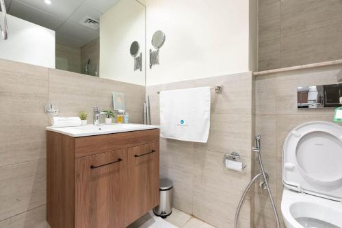 Koupelna v ubytování Bloomfields Spacious Stu in Oasis Masdar City