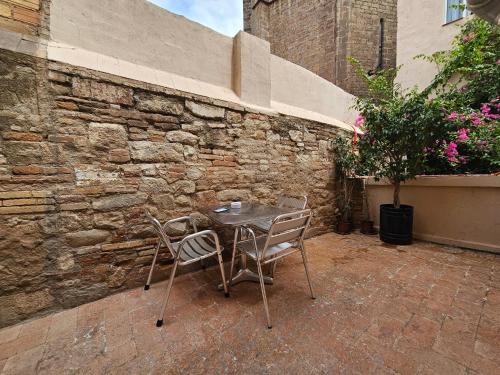 Un patio o zona al aire libre en Hotel Palermo