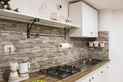 Dapur atau dapur kecil di Al Vicoletto - in the heart of Sezze