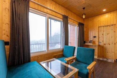Posezení v ubytování The Hillans Resort & Cottages
