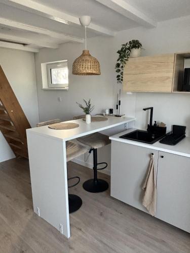 Dapur atau dapur kecil di ZeNova Vendégház
