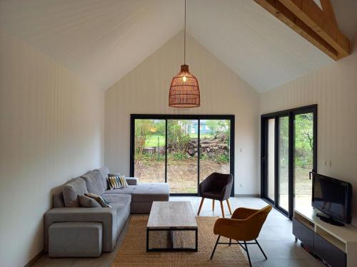 Maison neuve en bord de mer, 8 personnes