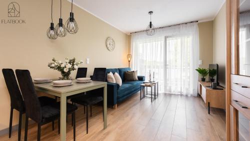 Posezení v ubytování Jantar Resort Flatbook - Wynajem Apartamentów nad Morzem