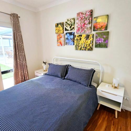 Postel nebo postele na pokoji v ubytování Blenny Park Guesthouse