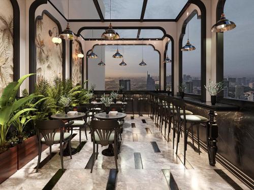 Εστιατόριο ή άλλο μέρος για φαγητό στο Grand Dilly Inn Saigon Hotel - Ben Thanh Market