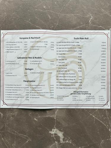 Ein Zertifikat, Auszeichnung, Logo oder anderes Dokument, das in der Unterkunft Hotel Wasserpalast - breakfast for free!!! ausgestellt ist
