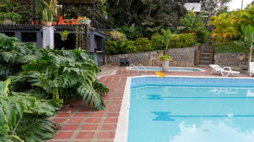 Kolam renang di atau dekat dengan Natural Luxury Birding Lodge