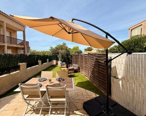Studio avec jardin parking wifi climatisation