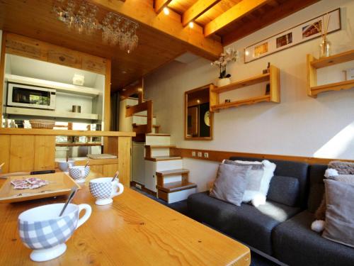 Duplex calme et agréable avec balcon aux Arcs 1800