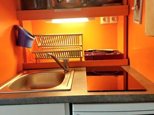 Studio cabine pour 4 pers., balcon, sud, Les Arcs 1800