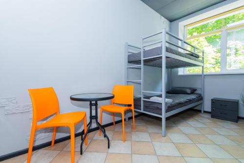 Postel nebo postele na pokoji v ubytování OPEN hostel