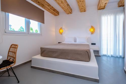 Ένα ή περισσότερα κρεβάτια σε δωμάτιο στο Musafiris Luxury Stay