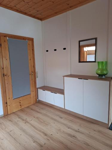 Una cocina o cocineta en Haus Rieder
