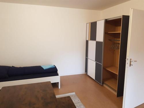 Katil atau katil-katil dalam bilik di 4-Zimmer Monteurwohnung in Calw - L8